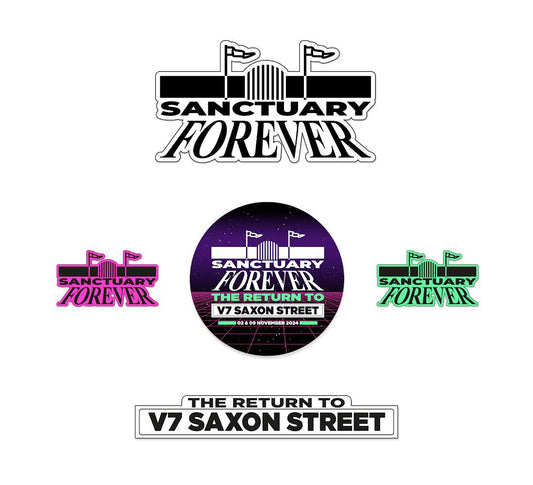 SANCTUARY FOREVER RAVE STICKER PACK (5) 0026