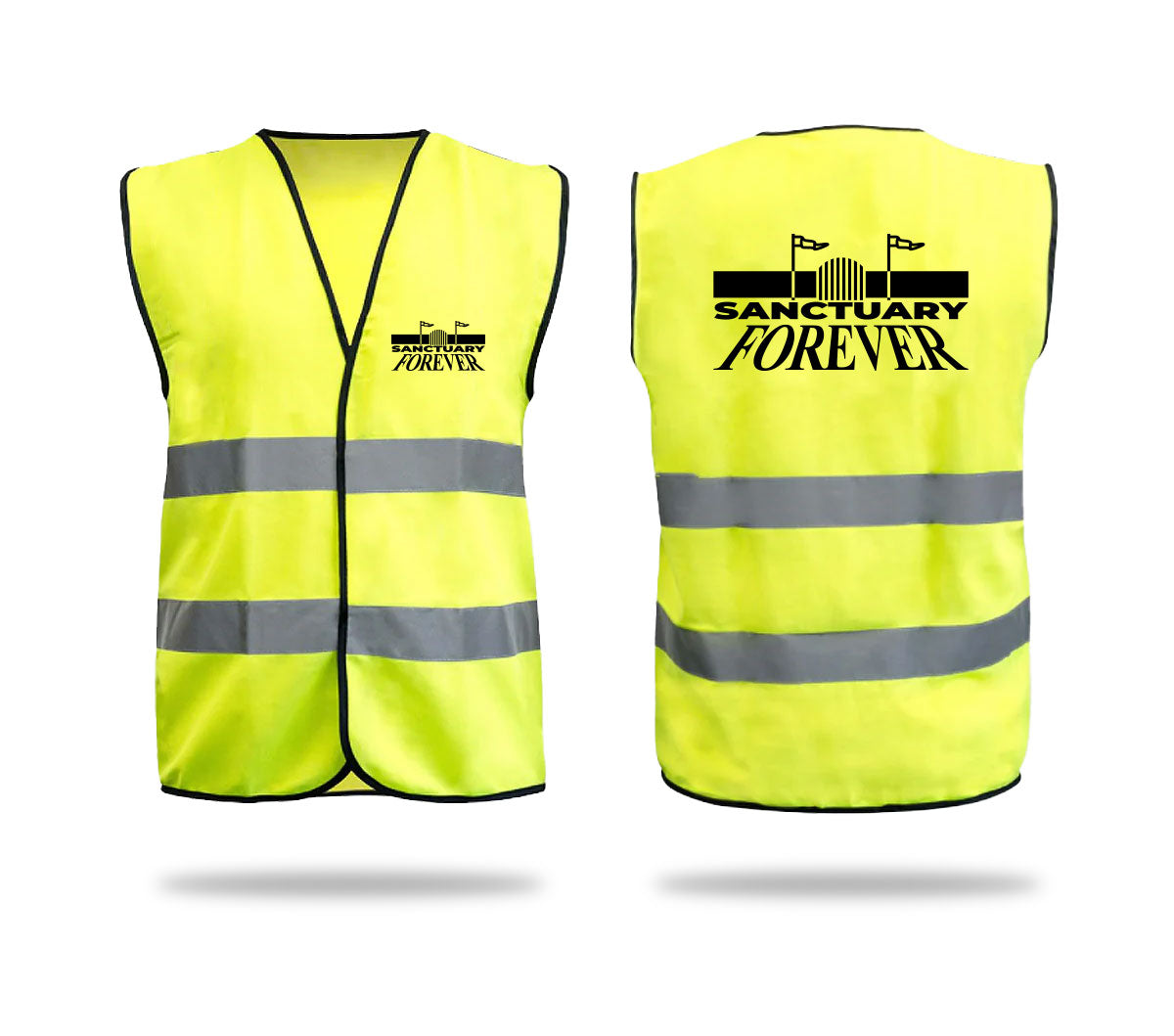 SANCTUARY FOREVER RAVE HI-VIZ VEST 0013