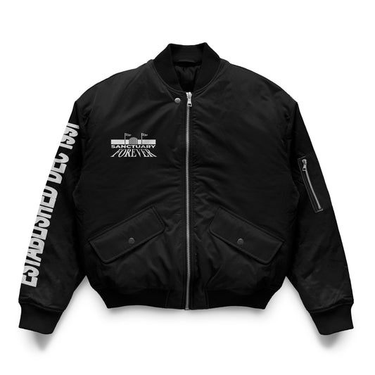 SANCTUARY FOREVER EST 1991 LIMTIED EDITION BOMBER JACKET 0019